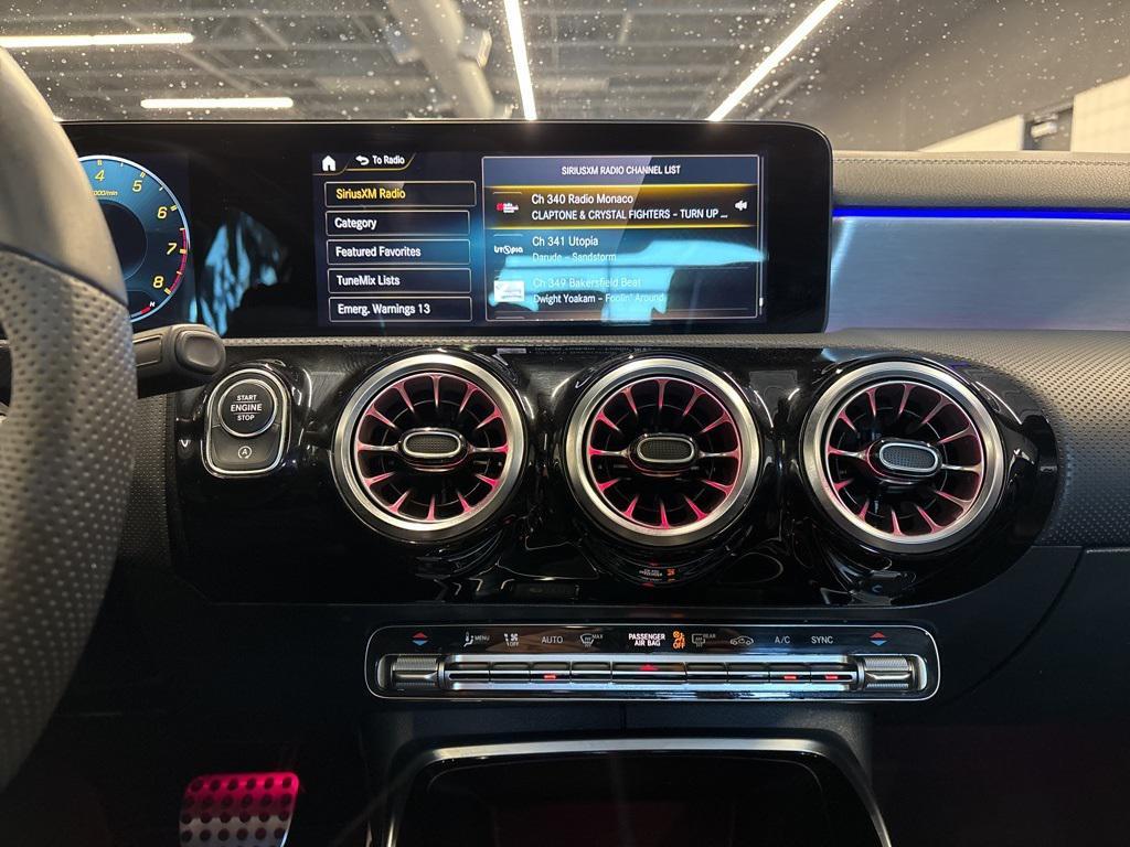 used 2022 Mercedes-Benz AMG CLA 35 car, priced at $34,990