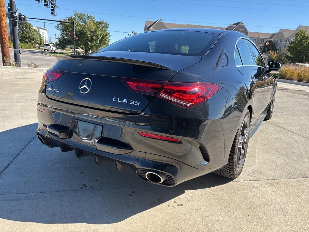 used 2022 Mercedes-Benz AMG CLA 35 car, priced at $34,990