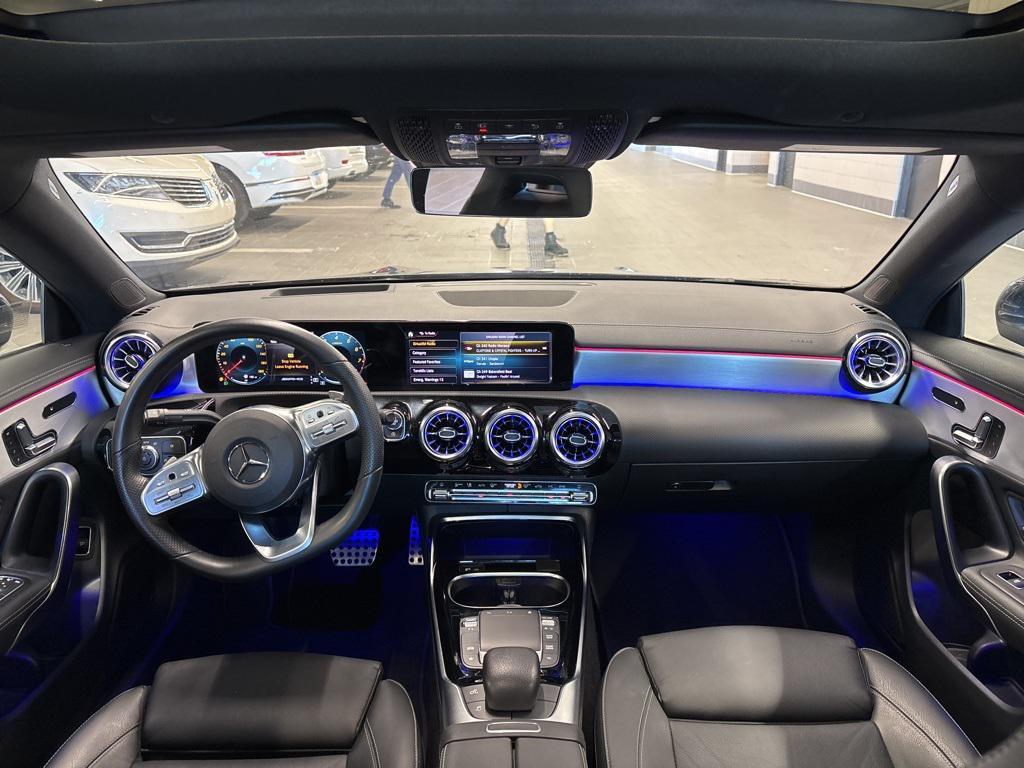 used 2022 Mercedes-Benz AMG CLA 35 car, priced at $34,990