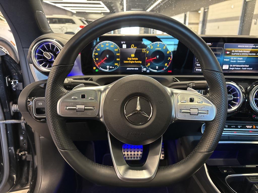 used 2022 Mercedes-Benz AMG CLA 35 car, priced at $34,990