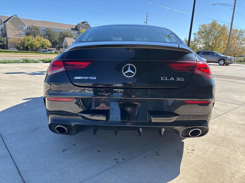 used 2022 Mercedes-Benz AMG CLA 35 car, priced at $34,990