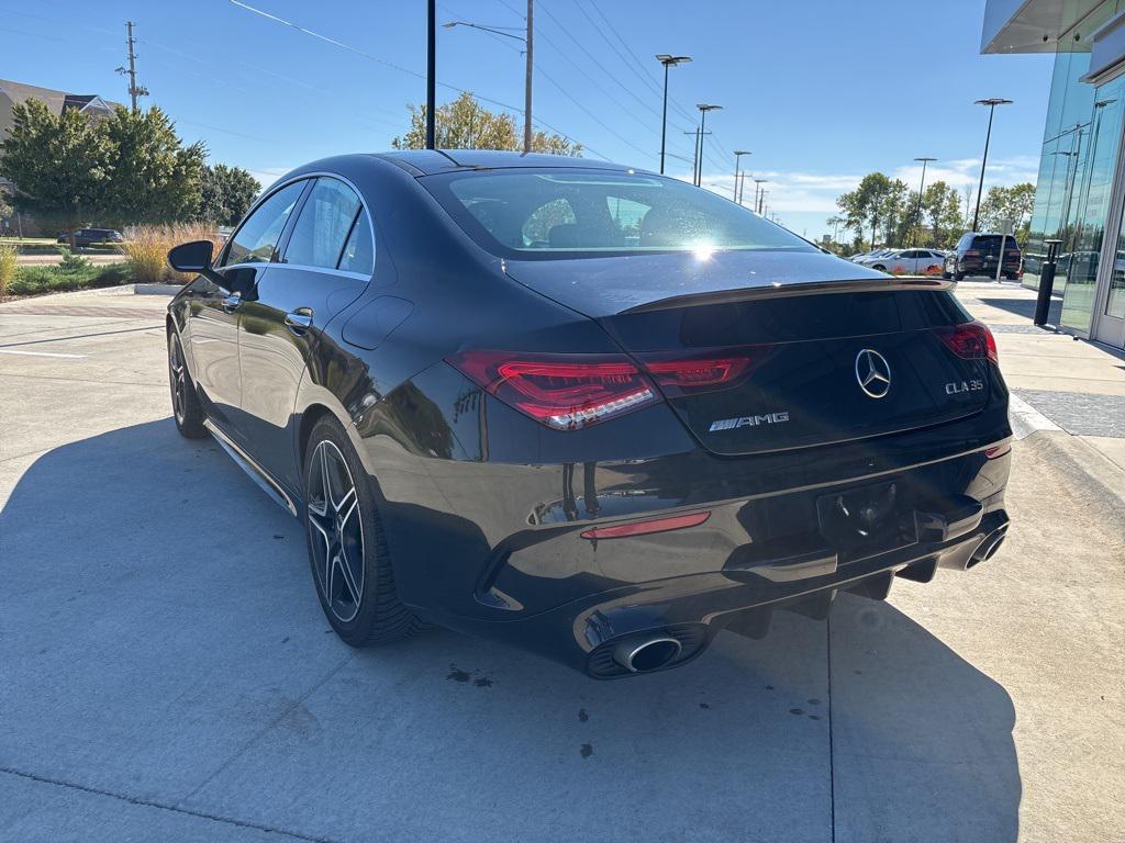 used 2022 Mercedes-Benz AMG CLA 35 car, priced at $34,990