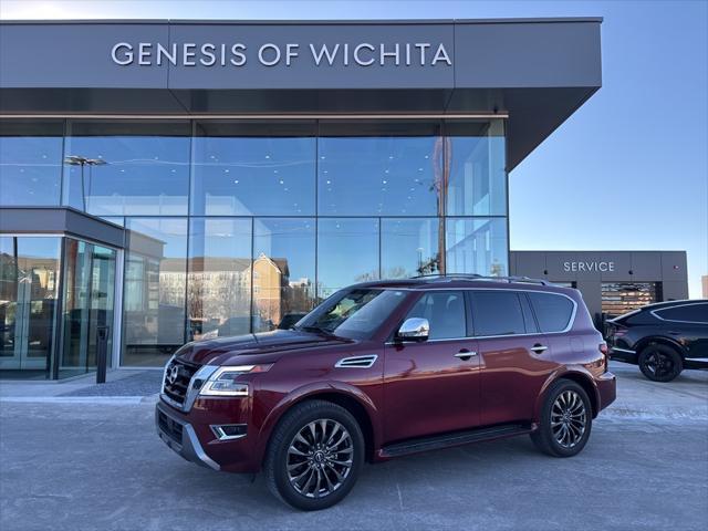used 2023 Nissan Armada car, priced at $53,500