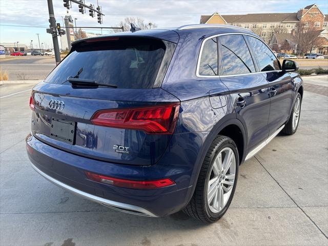 used 2018 Audi Q5 car, priced at $19,500