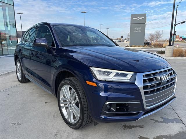 used 2018 Audi Q5 car, priced at $19,500