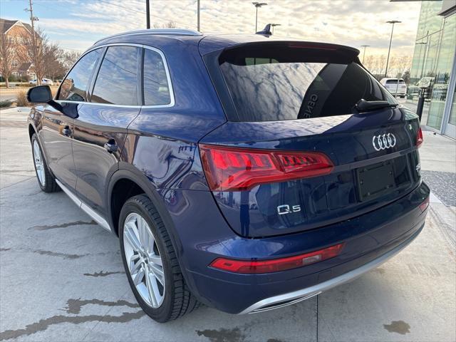 used 2018 Audi Q5 car, priced at $19,500