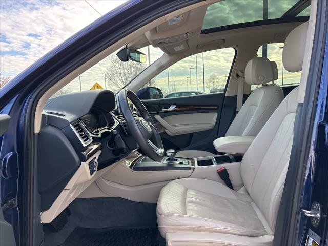 used 2018 Audi Q5 car, priced at $19,500