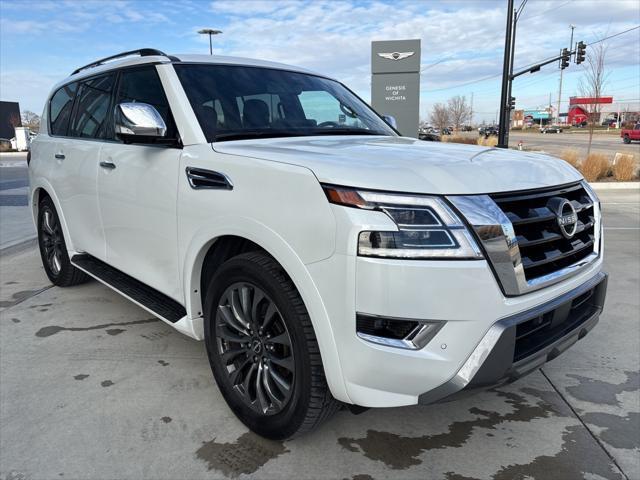 used 2024 Nissan Armada car, priced at $54,500