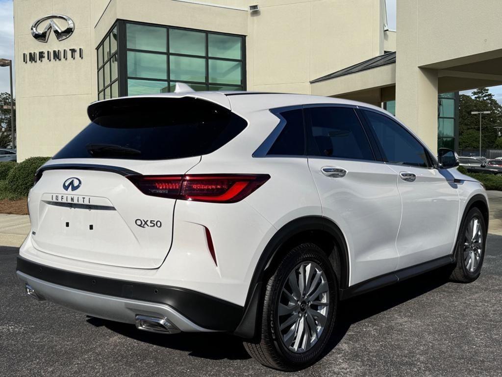 new 2025 INFINITI QX50 car, priced at $43,693