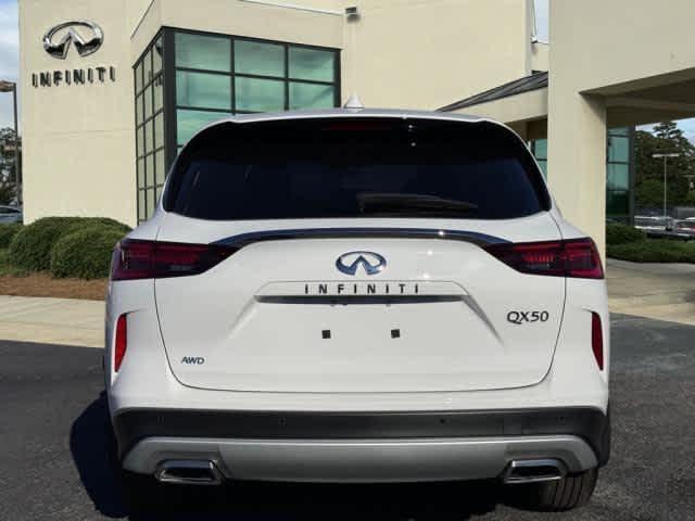 new 2025 INFINITI QX50 car, priced at $44,585