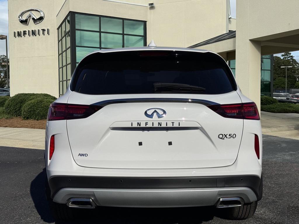 new 2025 INFINITI QX50 car, priced at $43,693