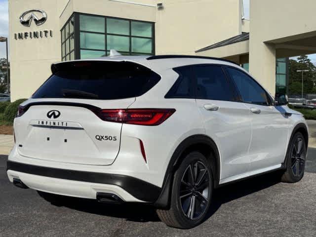 new 2025 INFINITI QX50 car, priced at $54,287