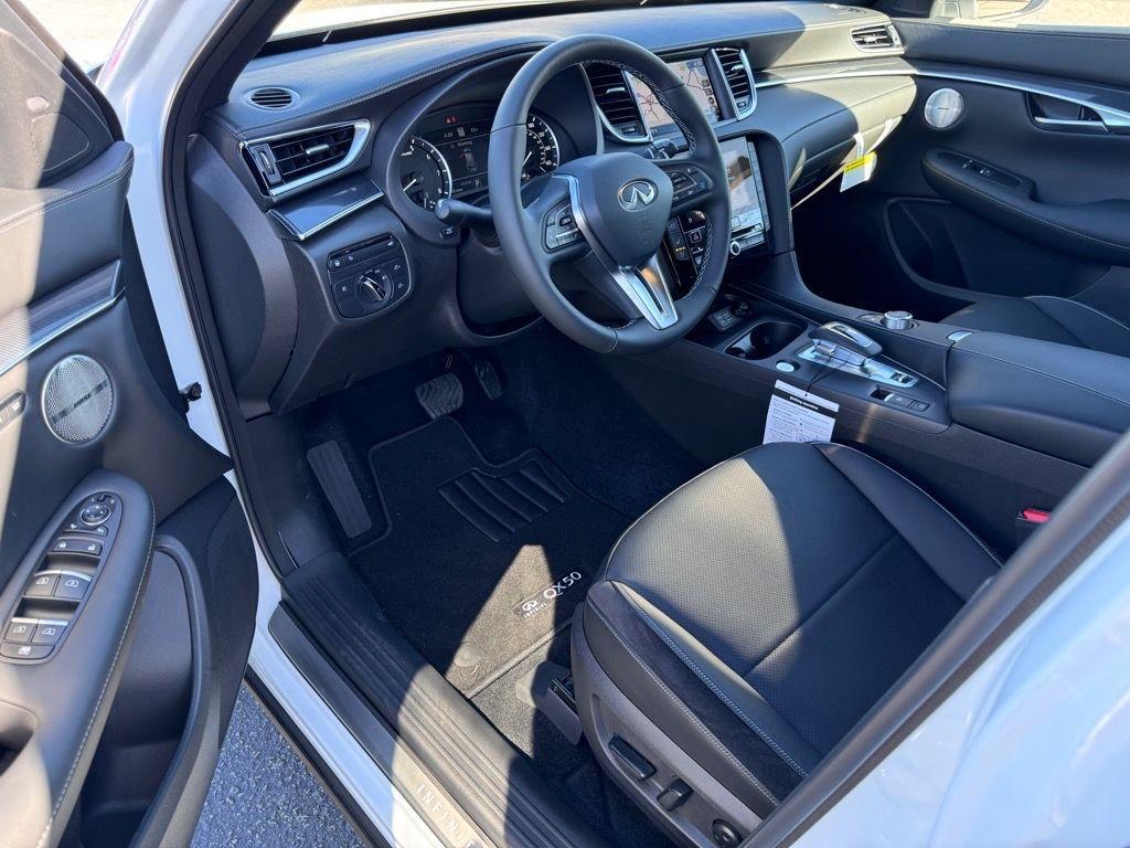 new 2025 INFINITI QX50 car, priced at $52,172