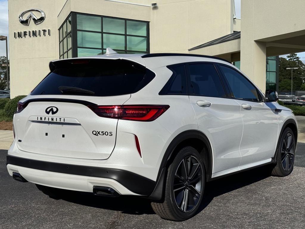 new 2025 INFINITI QX50 car, priced at $52,172