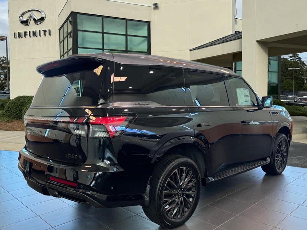 new 2025 INFINITI QX80 car, priced at $109,309