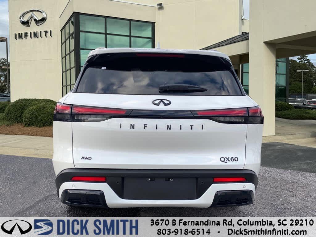 new 2025 INFINITI QX60 car, priced at $59,343