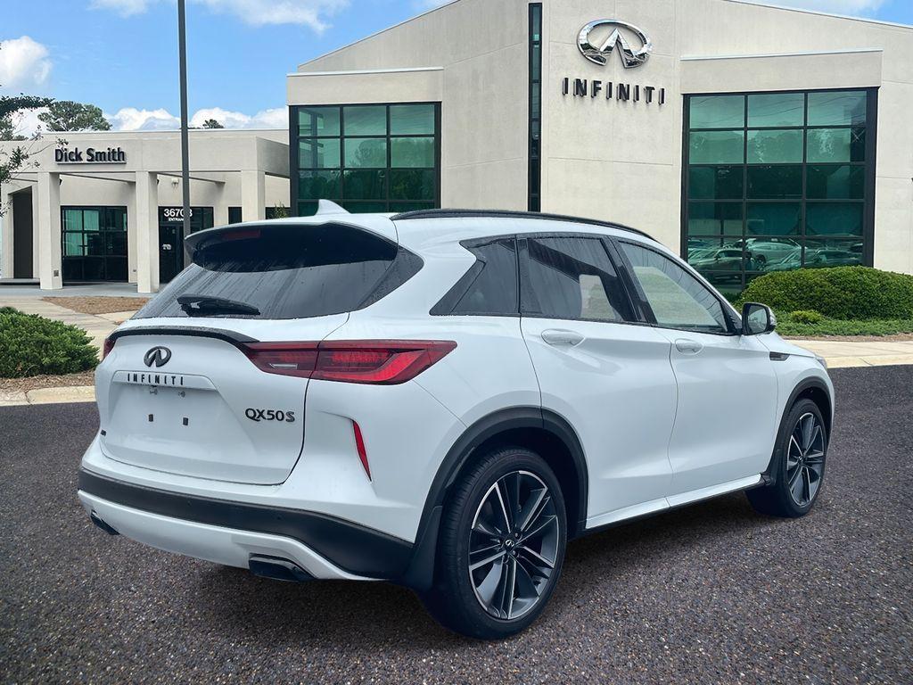 new 2025 INFINITI QX50 car, priced at $54,170