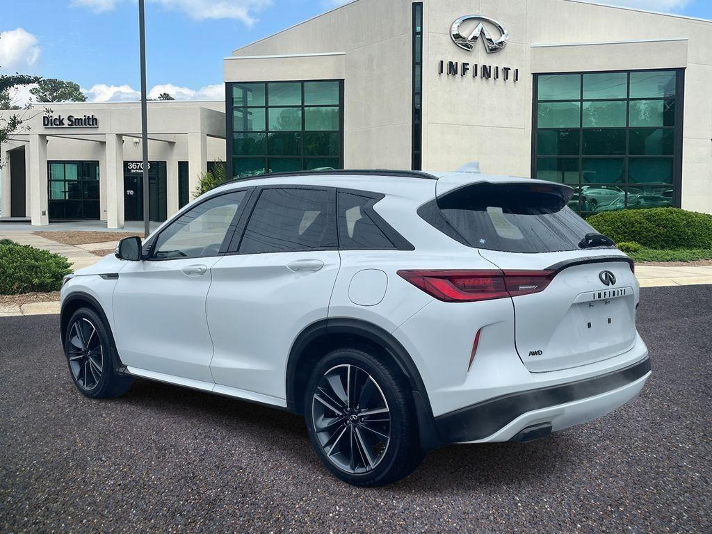 new 2025 INFINITI QX50 car, priced at $54,170