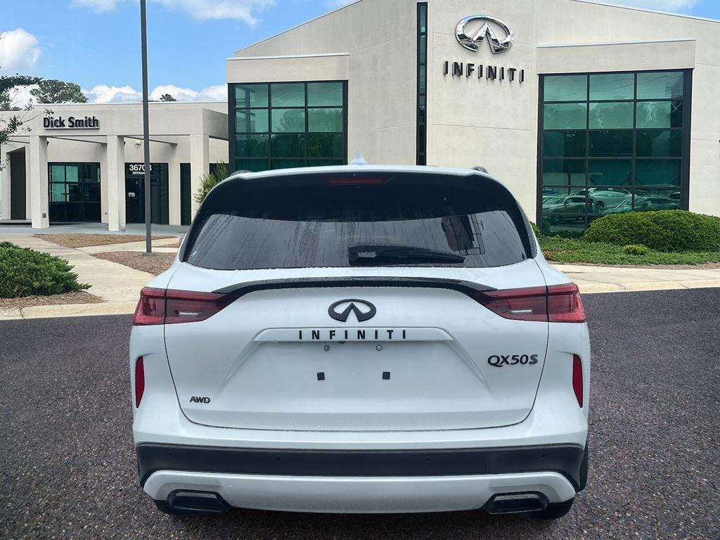 new 2025 INFINITI QX50 car, priced at $54,170