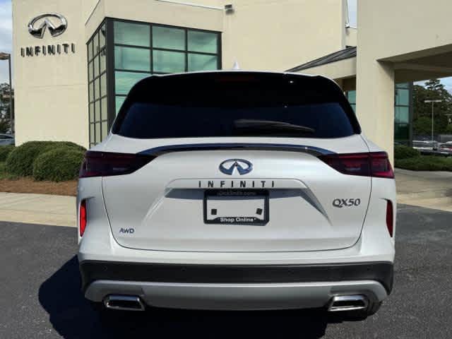 new 2025 INFINITI QX50 car, priced at $50,170