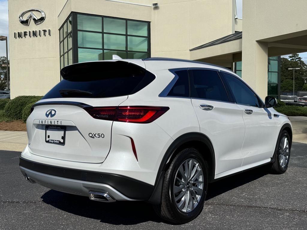 new 2025 INFINITI QX50 car, priced at $49,668