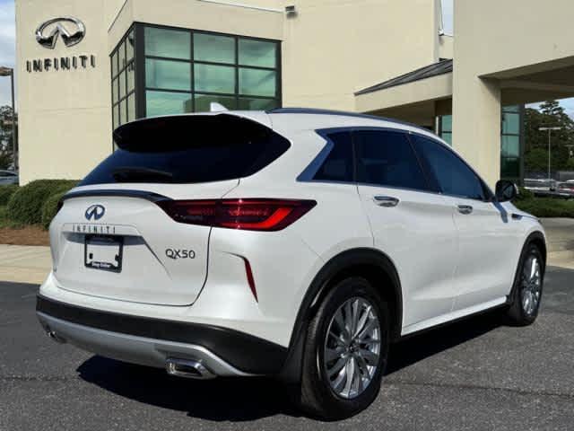 new 2025 INFINITI QX50 car, priced at $50,170