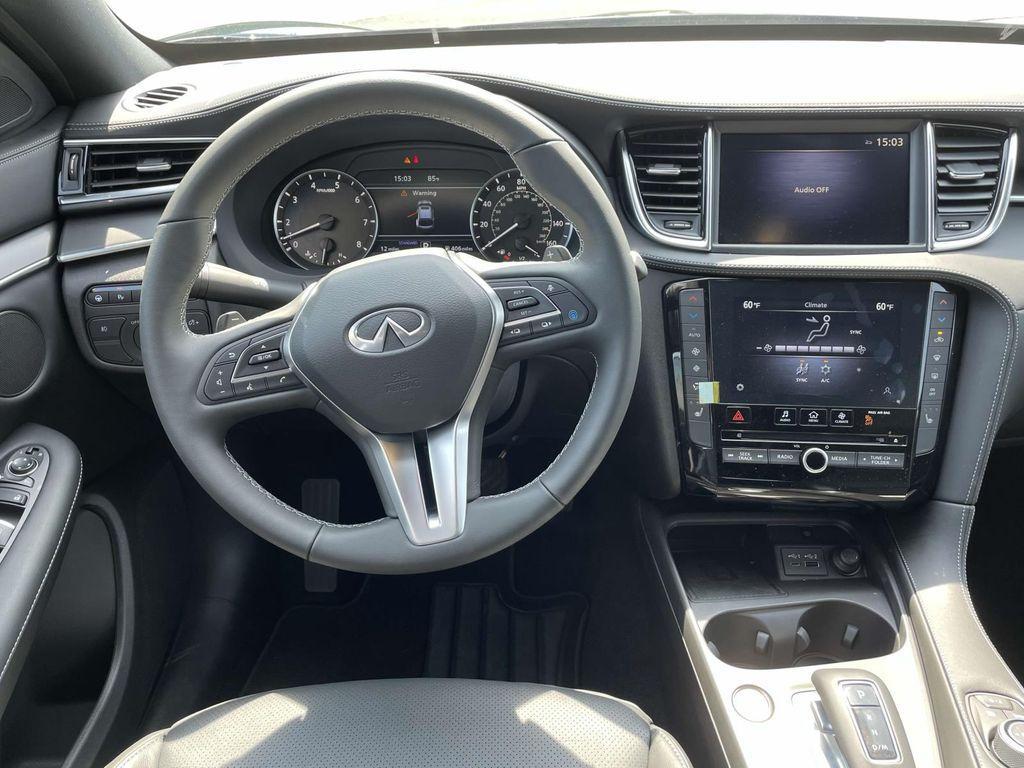 new 2025 INFINITI QX55 car, priced at $52,085