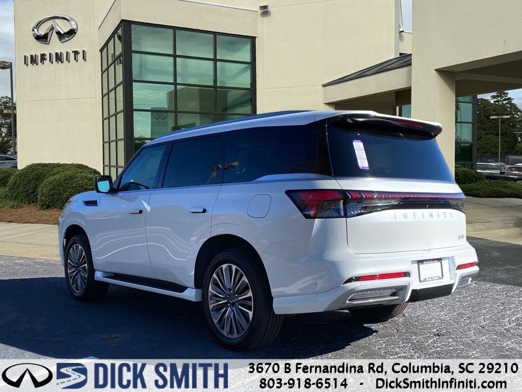 new 2025 INFINITI QX80 car, priced at $88,423