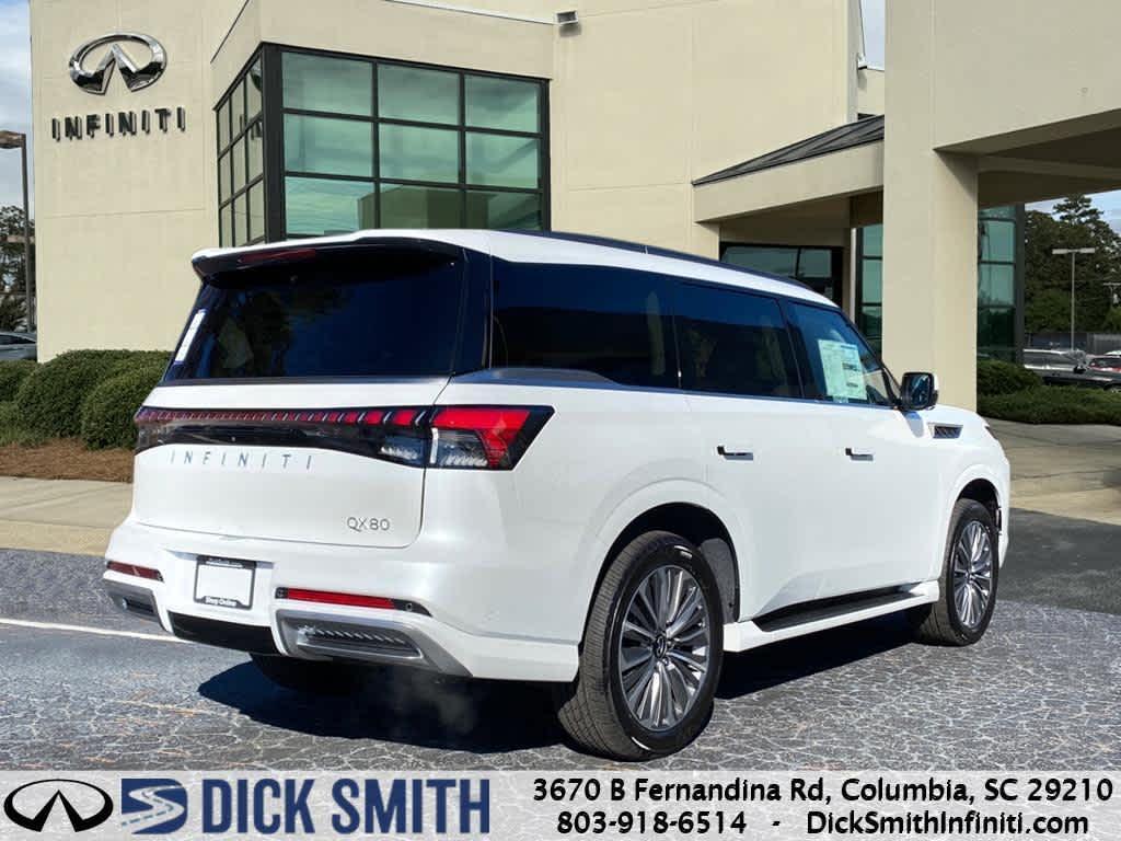 new 2025 INFINITI QX80 car, priced at $91,140