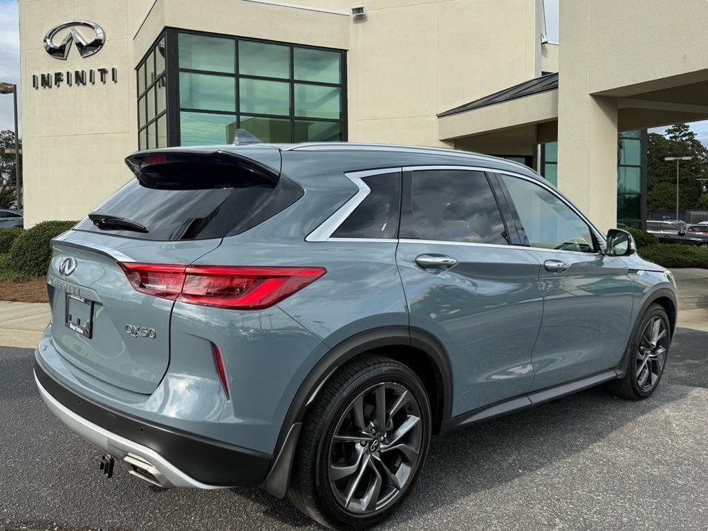 used 2022 INFINITI QX50 car, priced at $35,462