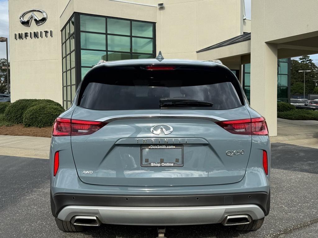 used 2022 INFINITI QX50 car, priced at $35,462