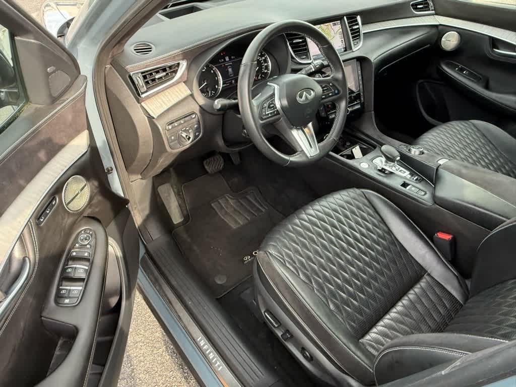 used 2022 INFINITI QX50 car, priced at $35,462