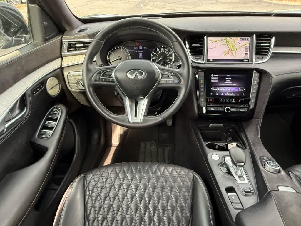 used 2022 INFINITI QX50 car, priced at $35,462