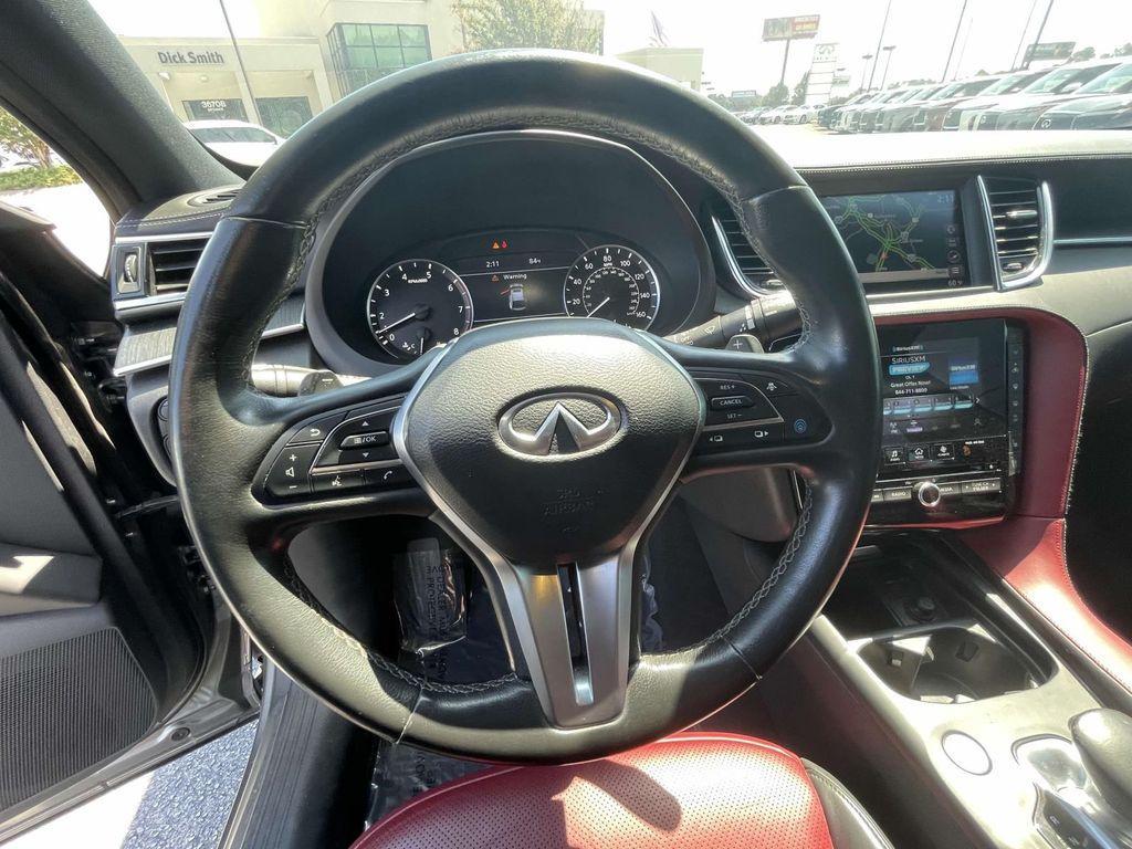 used 2022 INFINITI QX55 car, priced at $25,580