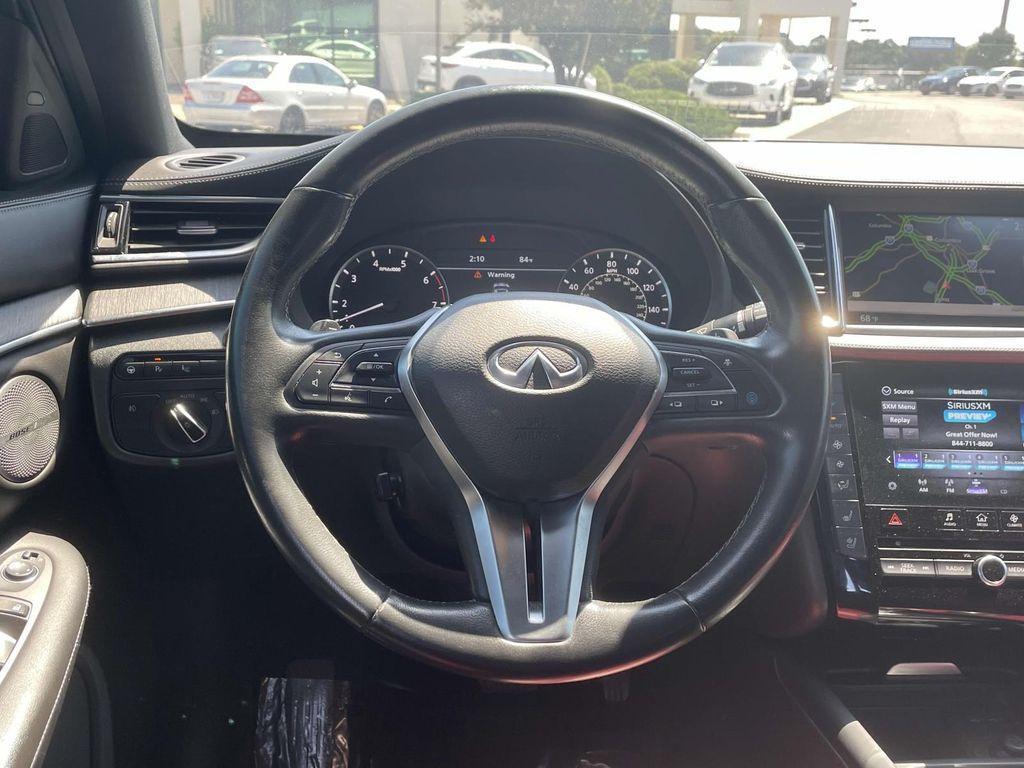 used 2022 INFINITI QX55 car, priced at $25,580