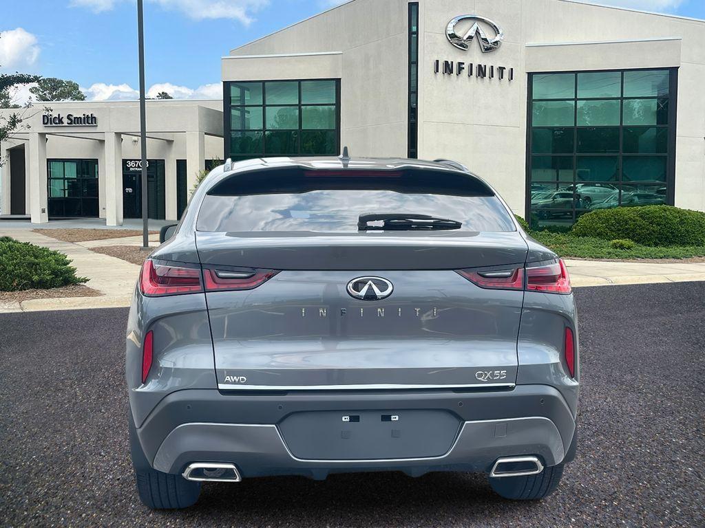 new 2025 INFINITI QX55 car, priced at $57,180