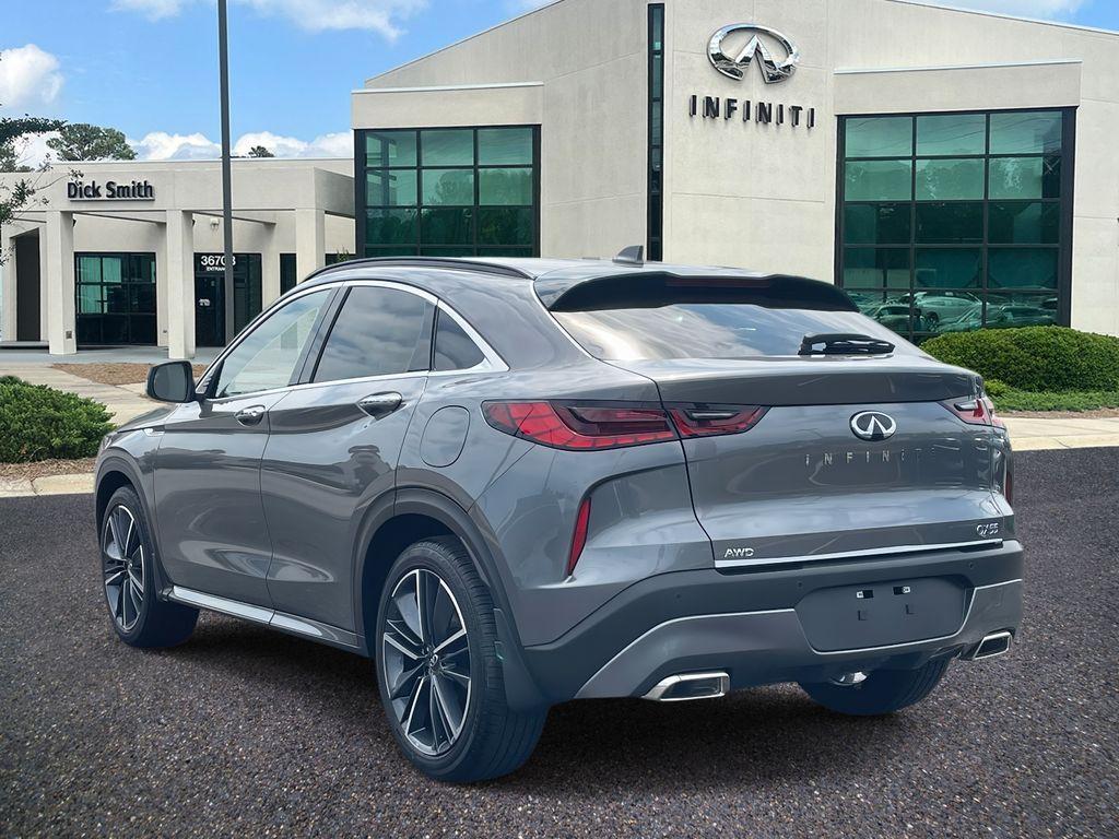 new 2025 INFINITI QX55 car, priced at $57,180