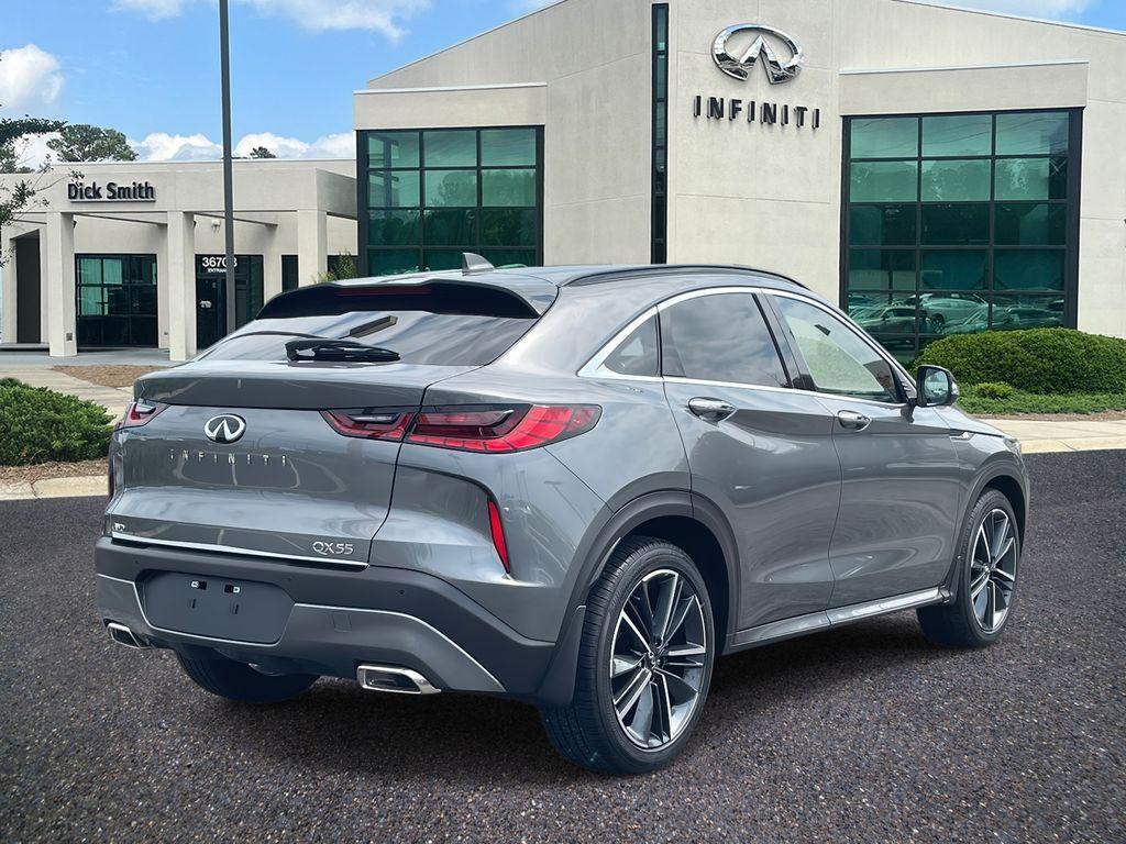 new 2025 INFINITI QX55 car, priced at $57,180