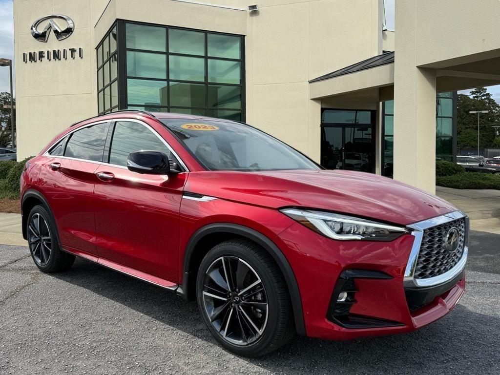 used 2023 INFINITI QX55 car, priced at $40,258