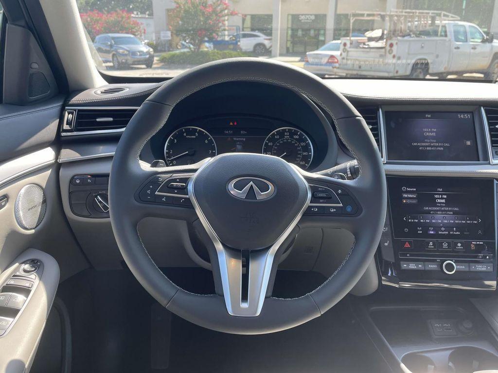 new 2025 INFINITI QX50 car, priced at $50,170