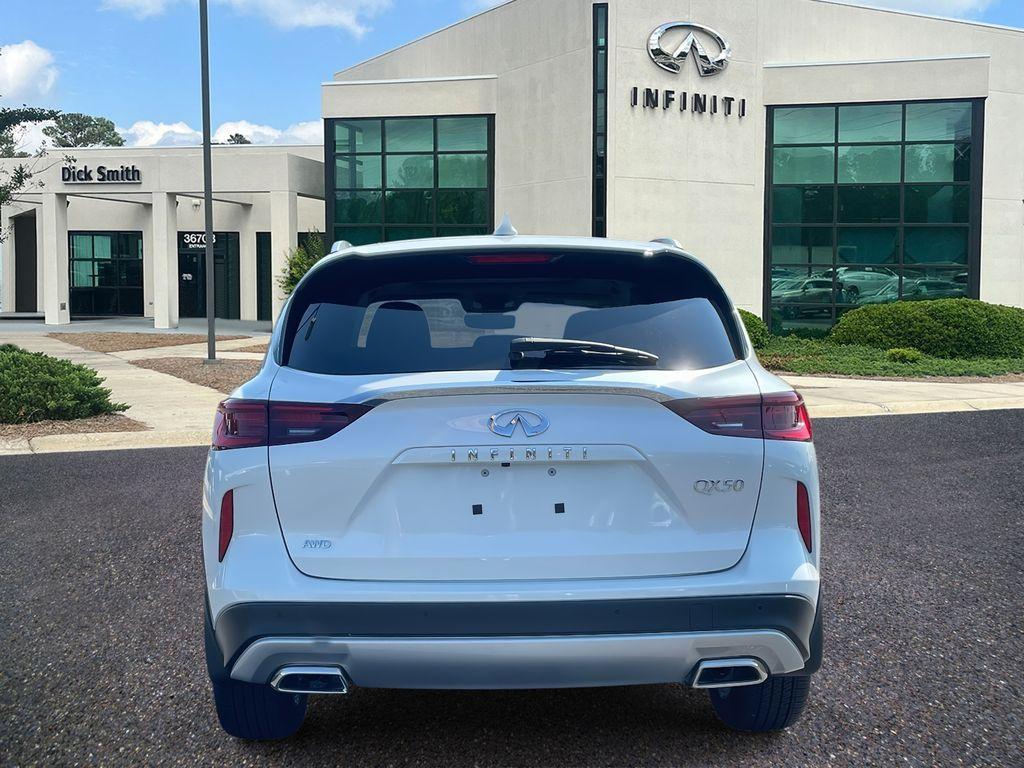 new 2025 INFINITI QX50 car, priced at $50,170