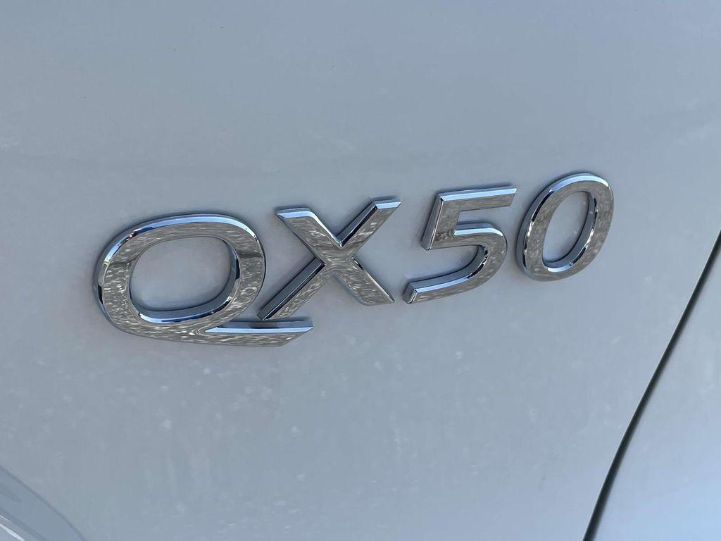 new 2025 INFINITI QX50 car, priced at $50,170