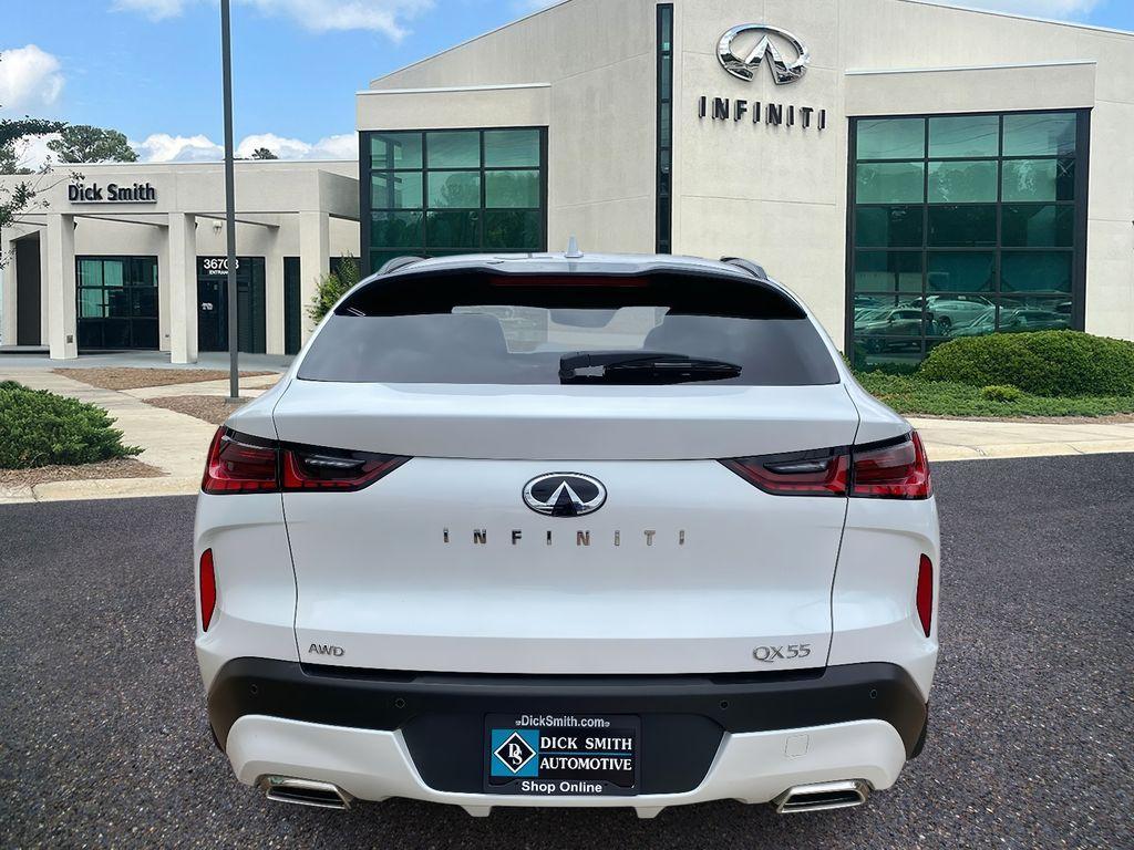 new 2025 INFINITI QX55 car, priced at $52,985