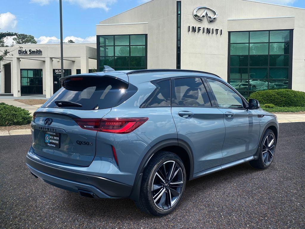 used 2024 INFINITI QX50 car, priced at $36,476