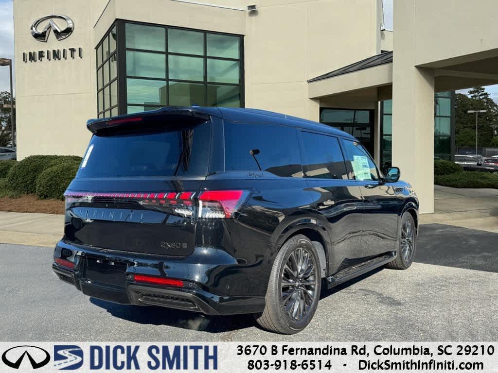 new 2025 INFINITI QX80 car, priced at $107,201