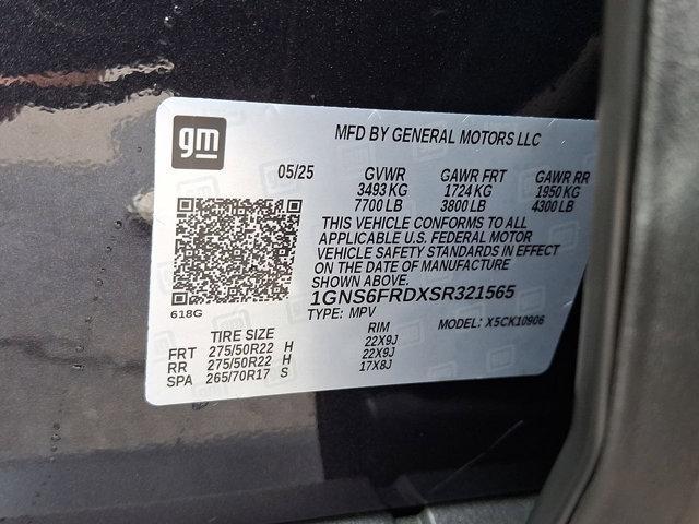 new 2025 Chevrolet Suburban car, priced at $81,999