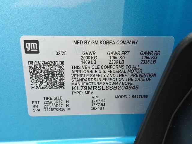 new 2025 Chevrolet TrailBlazer car, priced at $28,735