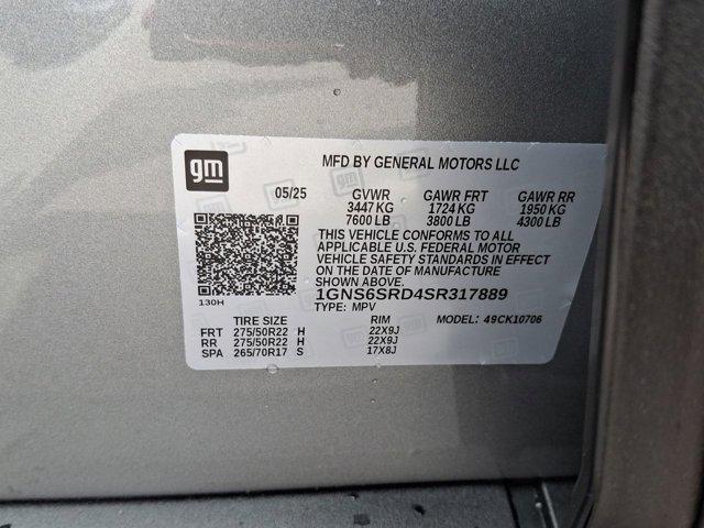 new 2025 Chevrolet Tahoe car, priced at $83,339