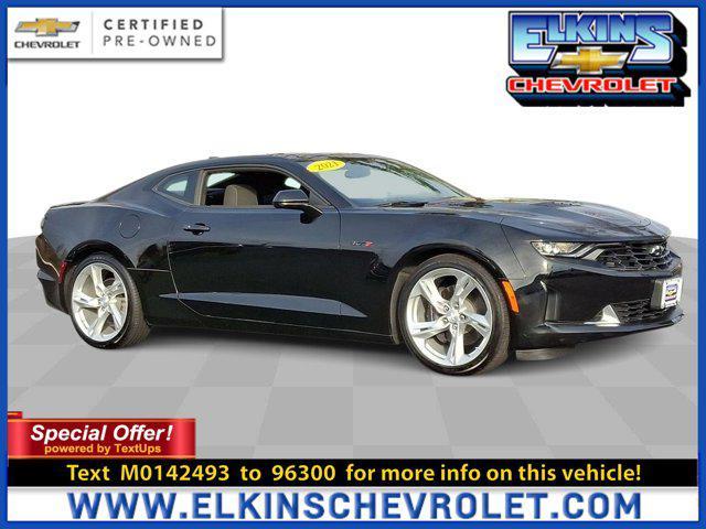 used 2021 Chevrolet Camaro car, priced at $35,899