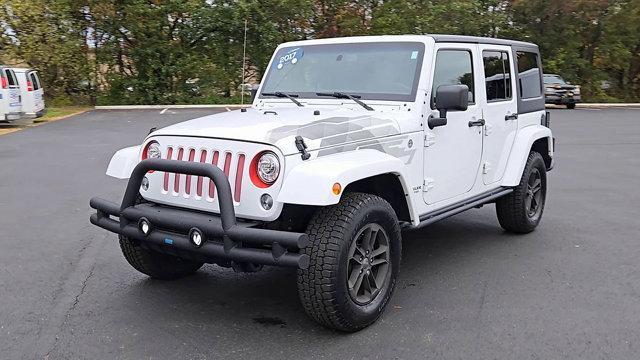 used 2017 Jeep Wrangler Unlimited car, priced at $22,899